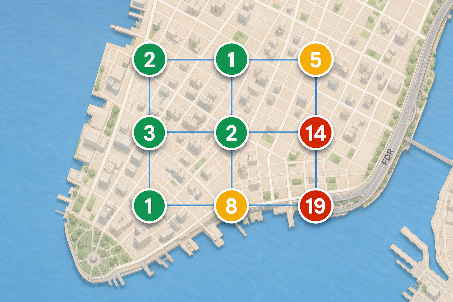 Local Ranking Heatmaps GeoHeatWhisper - Local SEO Heat Map Tool & Rank Tracker